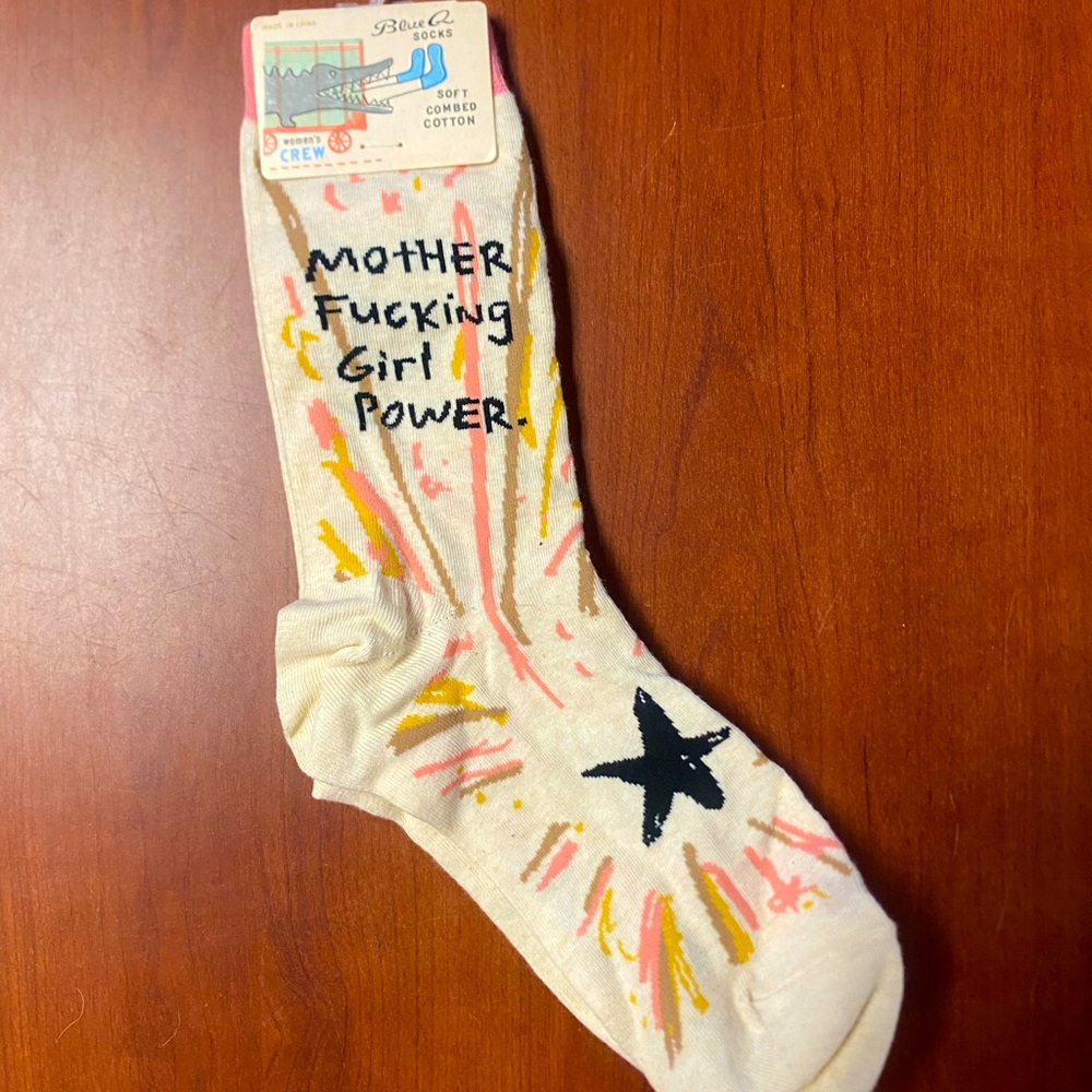 Novelty crew socks
